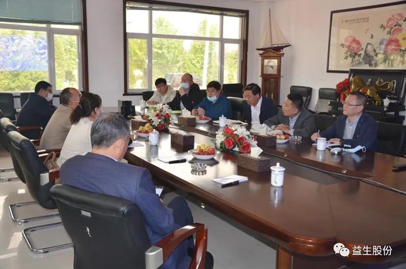 【交流】技术交流促合作 产品质量共提升——记青岛九联集团副董事长一行到yw永旺快投网股份考察交流